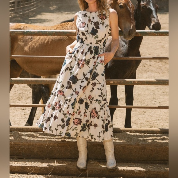 Cleobella Dresses & Skirts - Cleobella Carina Ankle Dress in Jardin